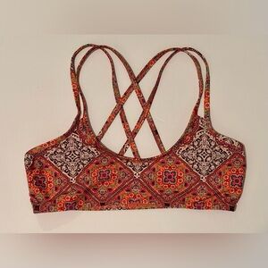 INDIGO REIN Paisley Swim/Sports Bra | Large